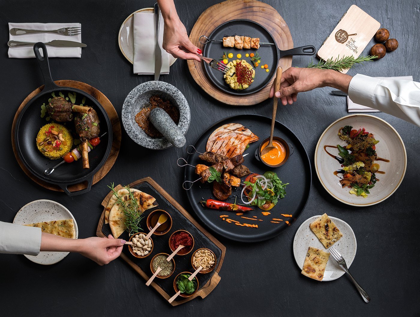 The Social Kitchen food and beverage photographer