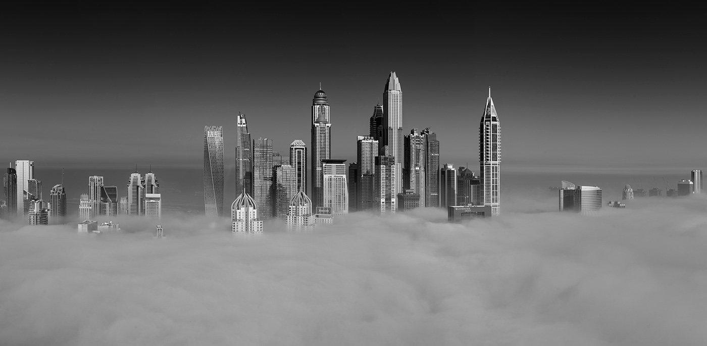 Dubai Fog - Dubai Marina